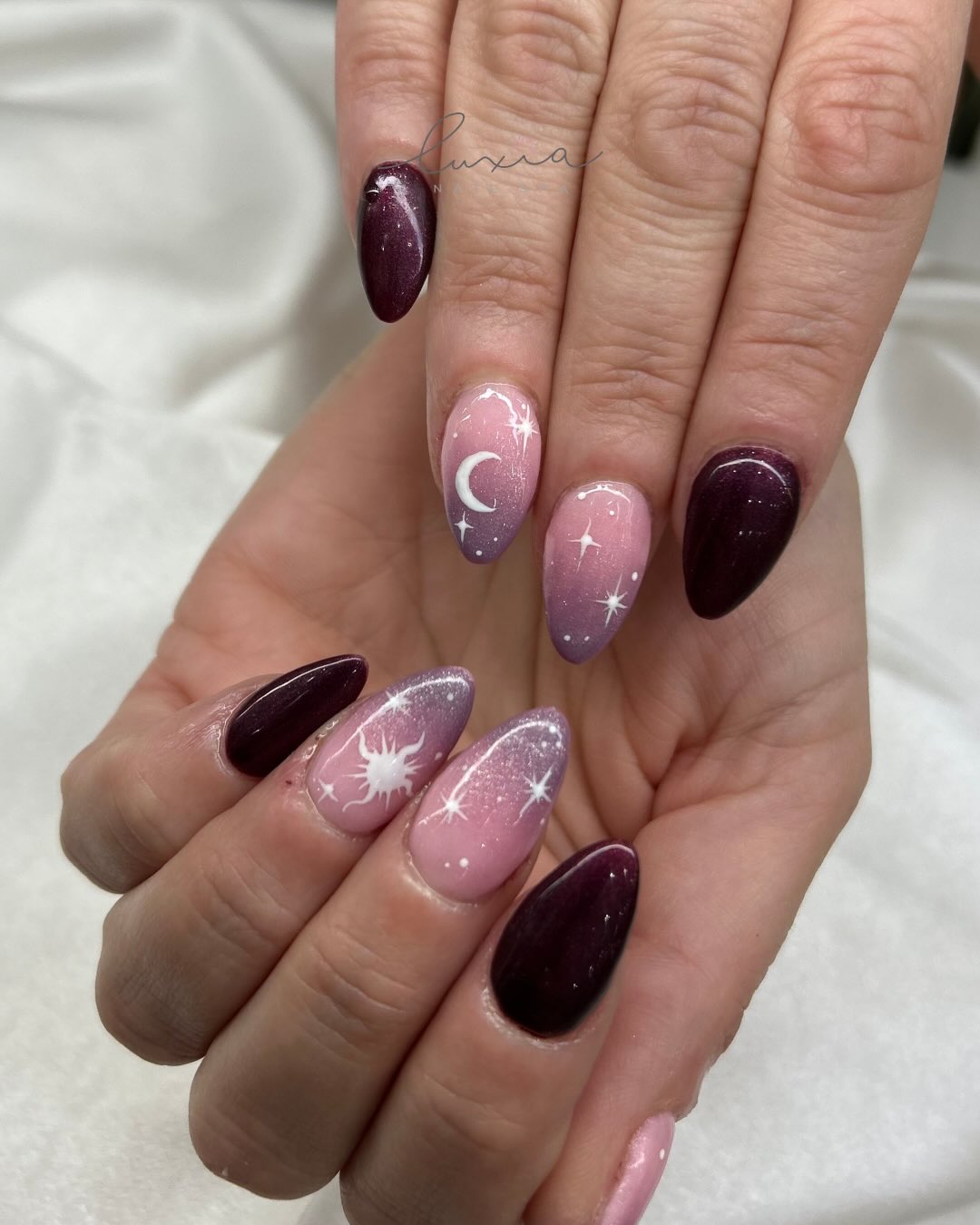 Luxia Nail Spa Mount Pleasant artisan nail designs